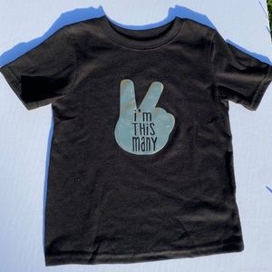“I’m this many” custom tshirt